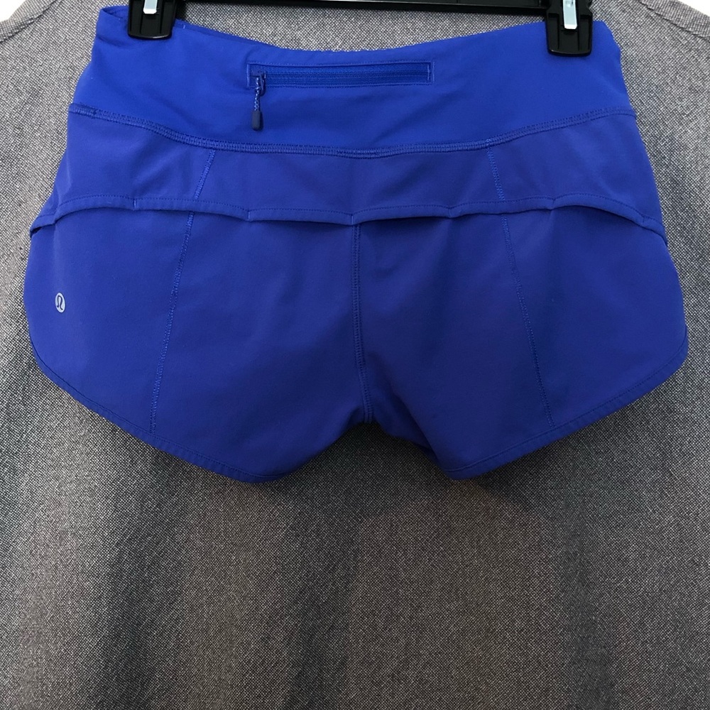 Lululemon speed up shorts 2.5 size 2